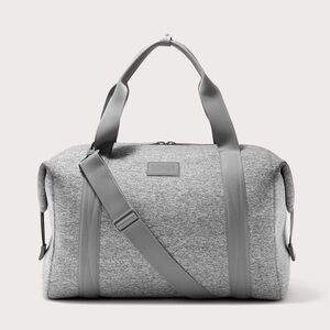 Dagne Dover Gray Heather Weekender Duffel Bag